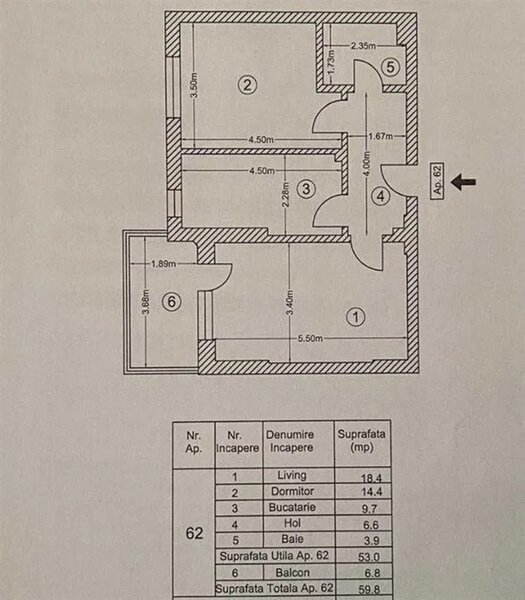 Militari Apartament 2 camere 59 mp Sector 6 - Envogue Residence